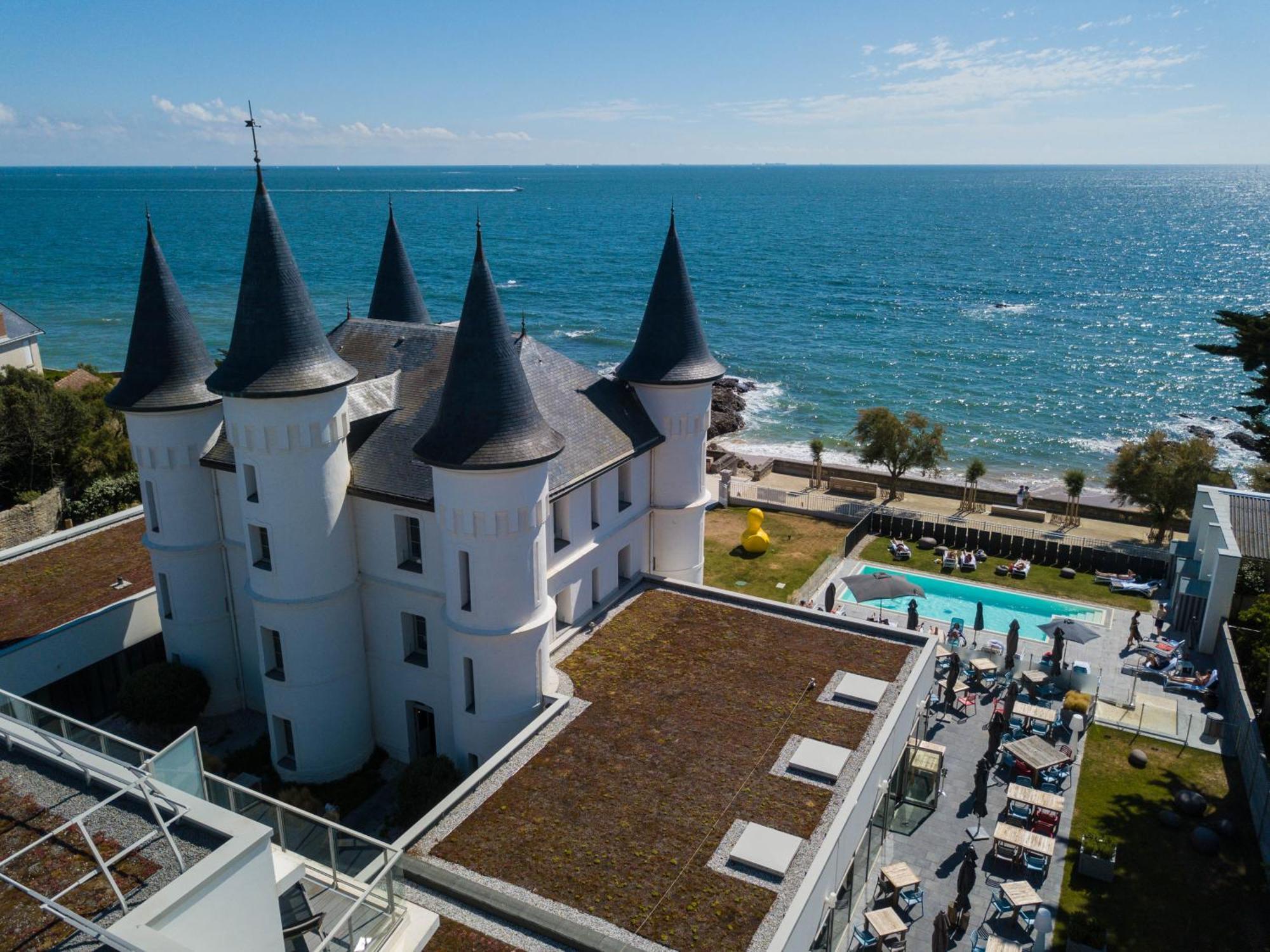 Château des Tourelles, Hôtel Thalasso Spa Baie de La Baule Pornichet Exterior foto