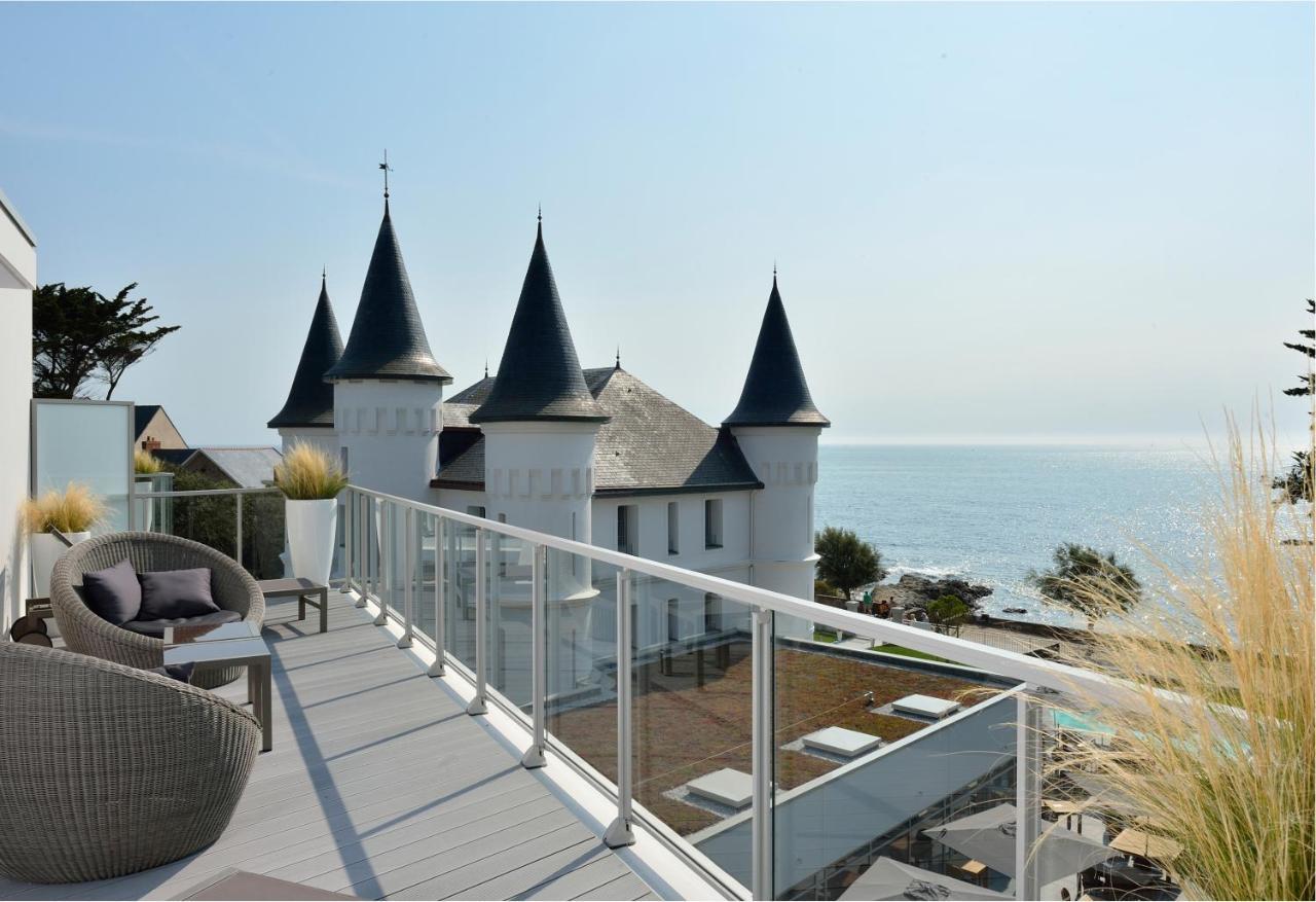 Château des Tourelles, Hôtel Thalasso Spa Baie de La Baule Pornichet Exterior foto